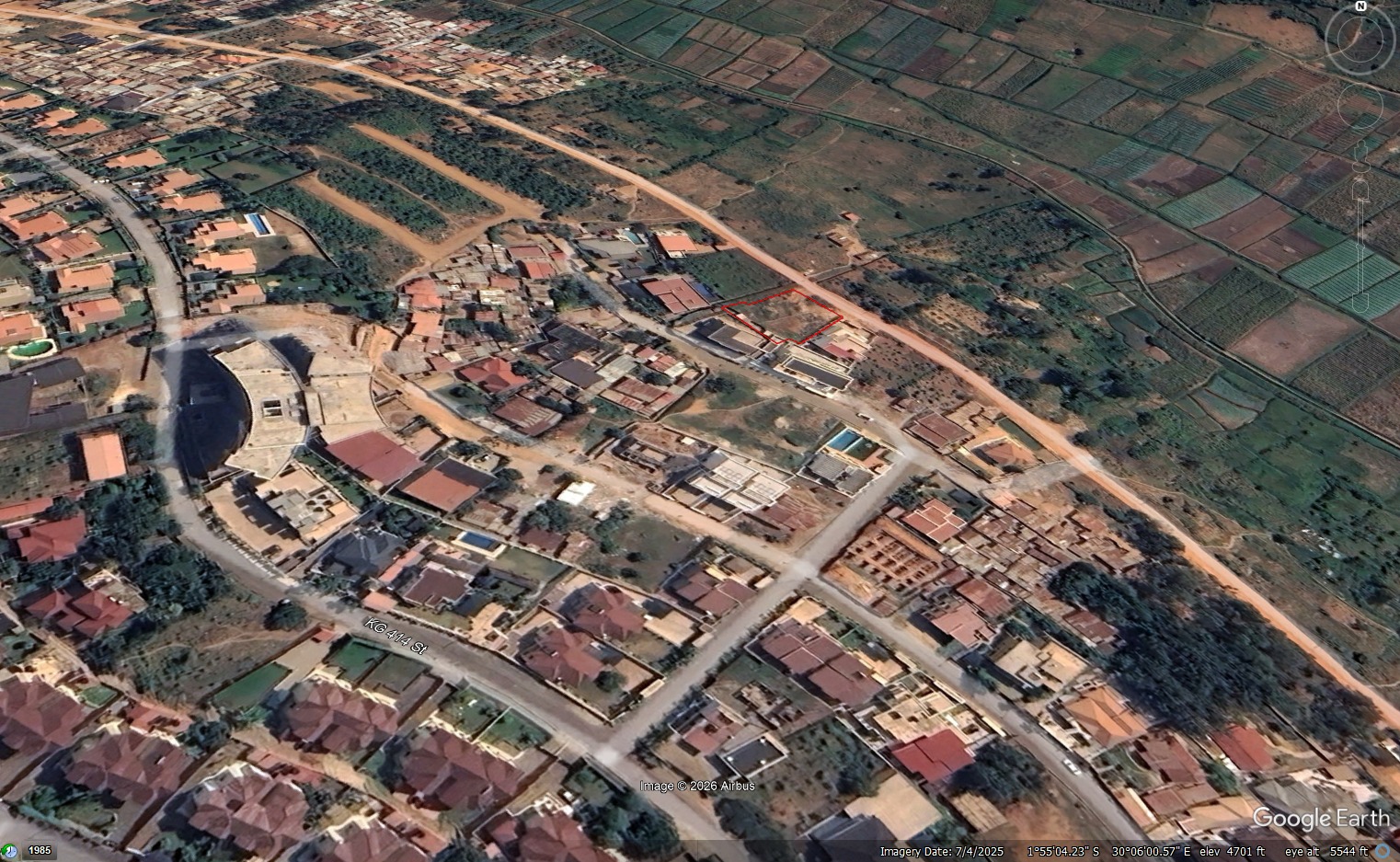 CR 135 MIXED USE LAND FOR SALE IN GACURIRO