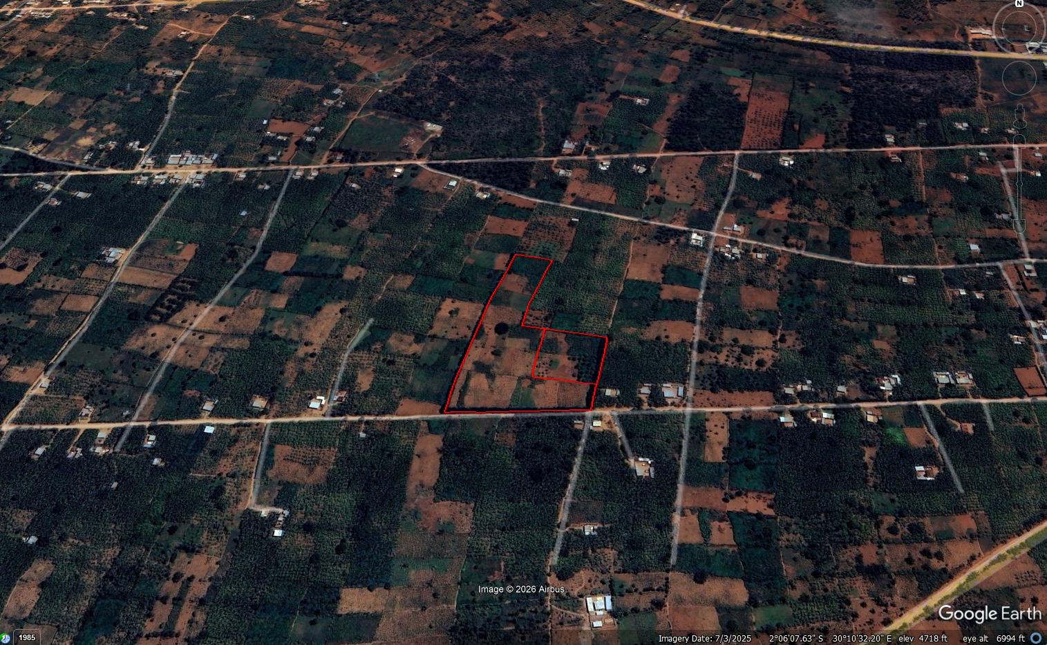 CR 141 LAND FOR SALE IN BUGESERA